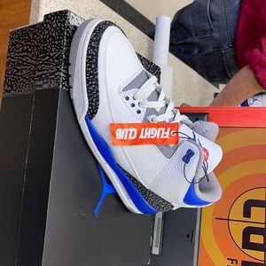 Jordan Retro 3 Racer Blues size 10 mens